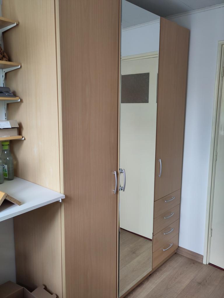 Linnenkast, Huis en Inrichting, Kasten | Kledingkasten, Ophalen, Gebruikt, 200 cm of meer, 150 tot 200 cm