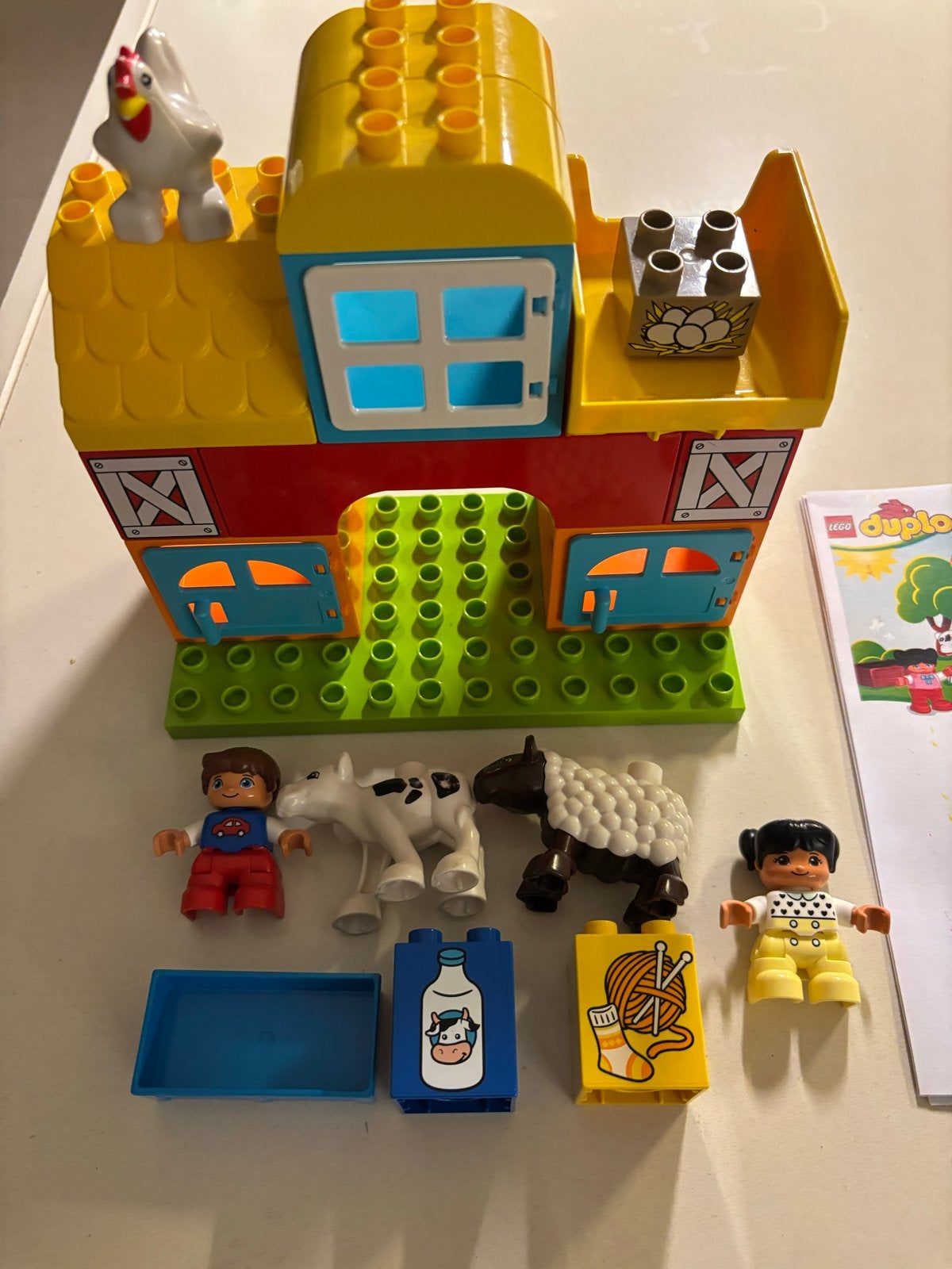 Lego Duplo Boerderij Leven Set 10617 met Figuren en Dieren, Kinderen en Baby's, Gebruikt, Overige thema's, Overige typen, Ophalen of Verzenden