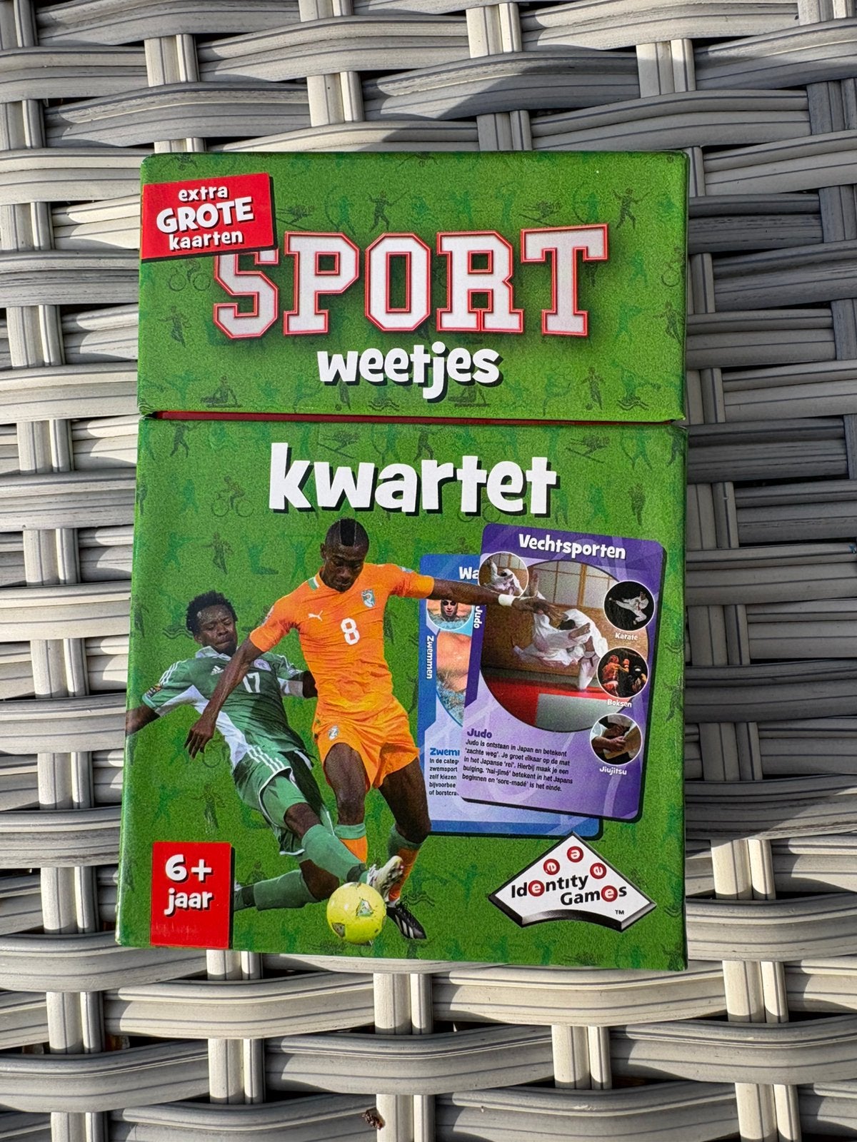 Sportweetjes kwartetspel, Ophalen of Verzenden, Nieuw, Kwartet(ten)