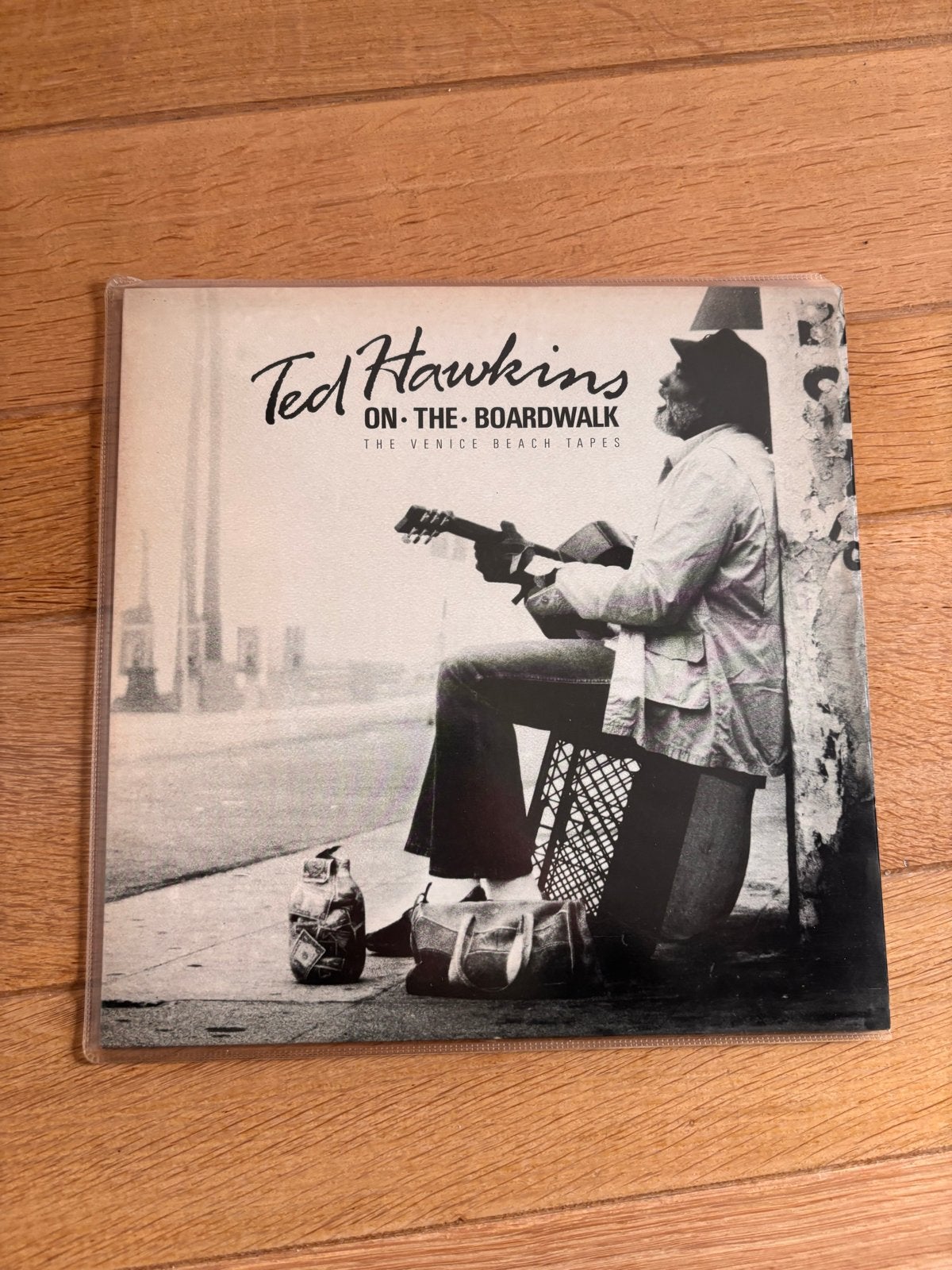 Ted Hawkins - On The Boardwalk (The Venice Beach Tapes) LP, LP, Ophalen of Verzenden, Zo goed als nieuw, Inclusief binnenhoes