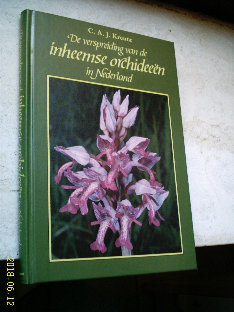 De verspreiding van de inheemse orchideeen in Nederland., Ophalen of Verzenden, Zo goed als nieuw