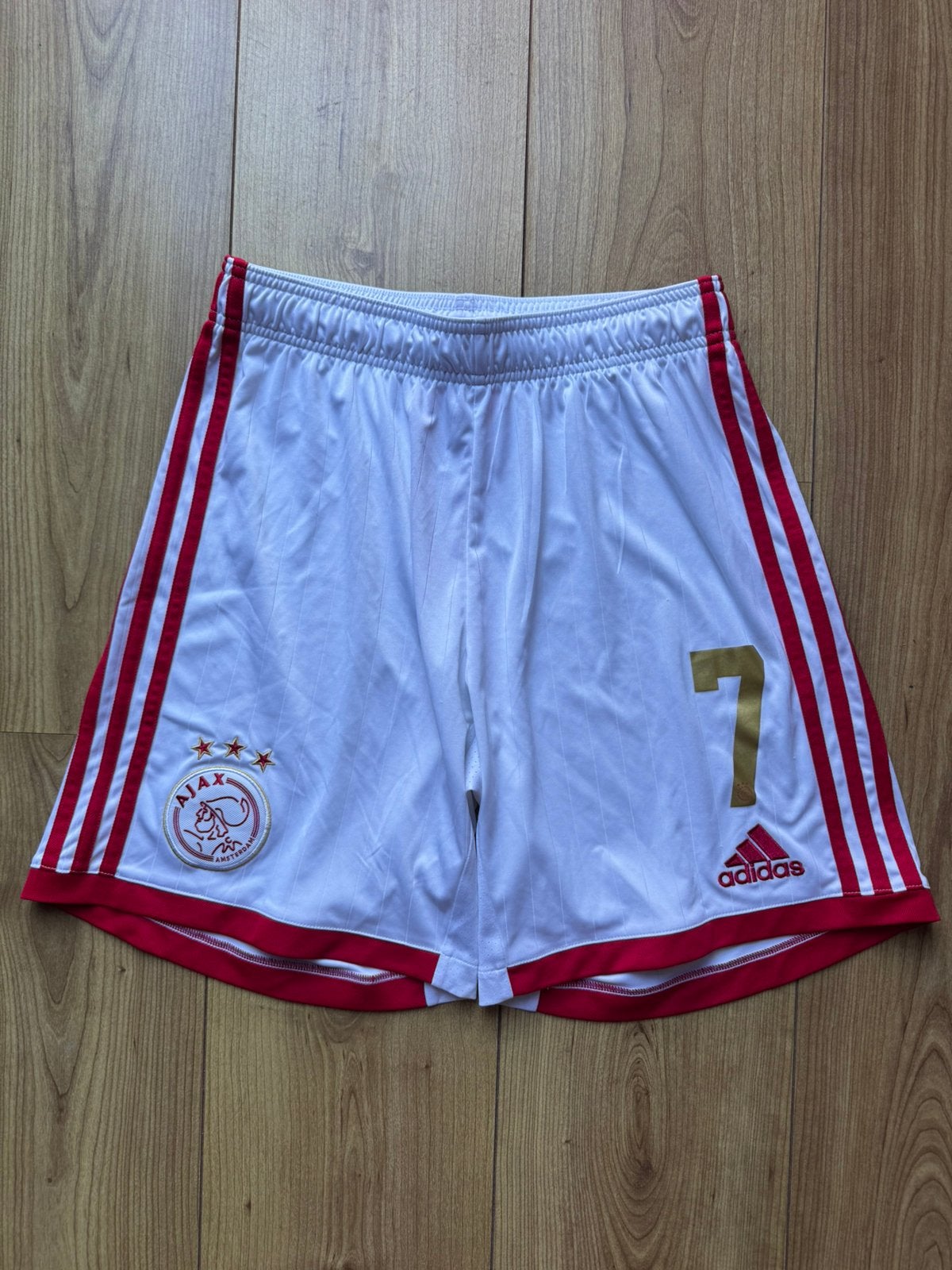 Origineel voetbalbroekje Ajax Amsterdam nummer 7, Ophalen of Verzenden, Zo goed als nieuw, Voetbal