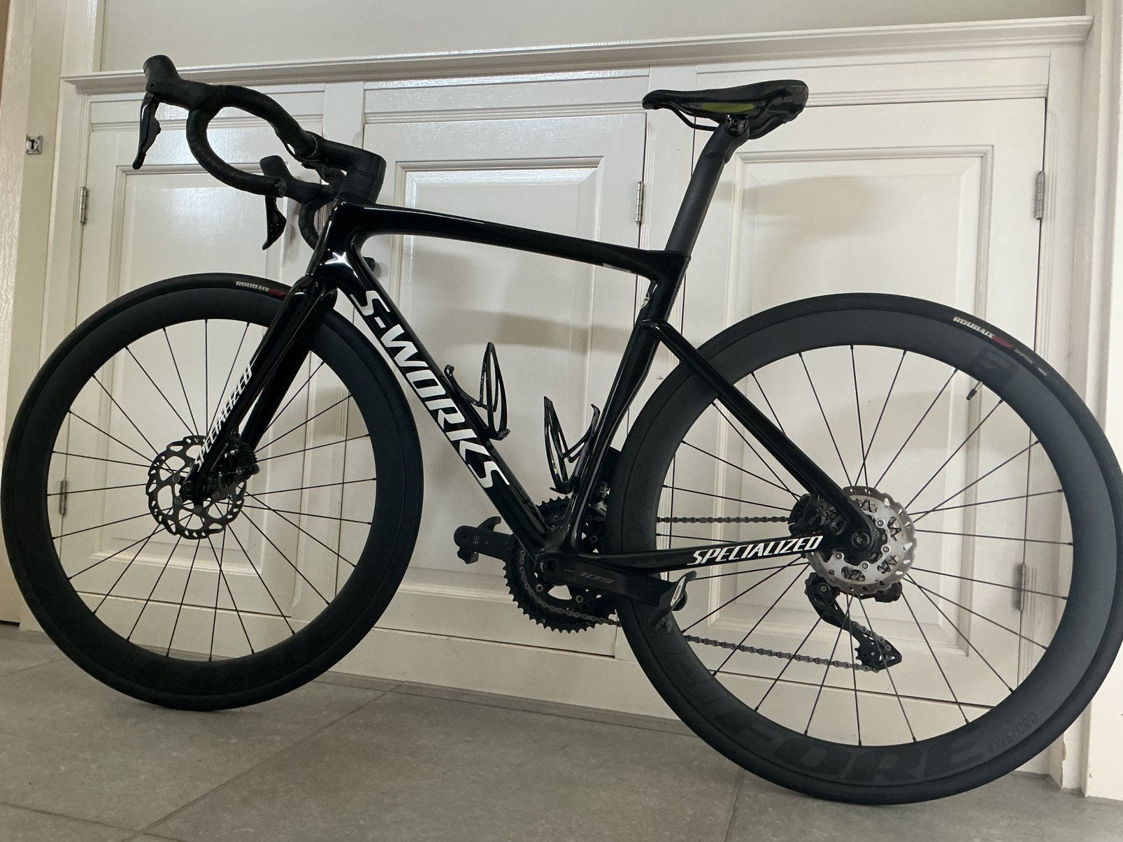 S-Works Tarmac SL7 12-sp DI2 el.sch., carbon wielset maat 54, Fietsen en Brommers, Fietsen | Racefietsen, Carbon, Zo goed als nieuw