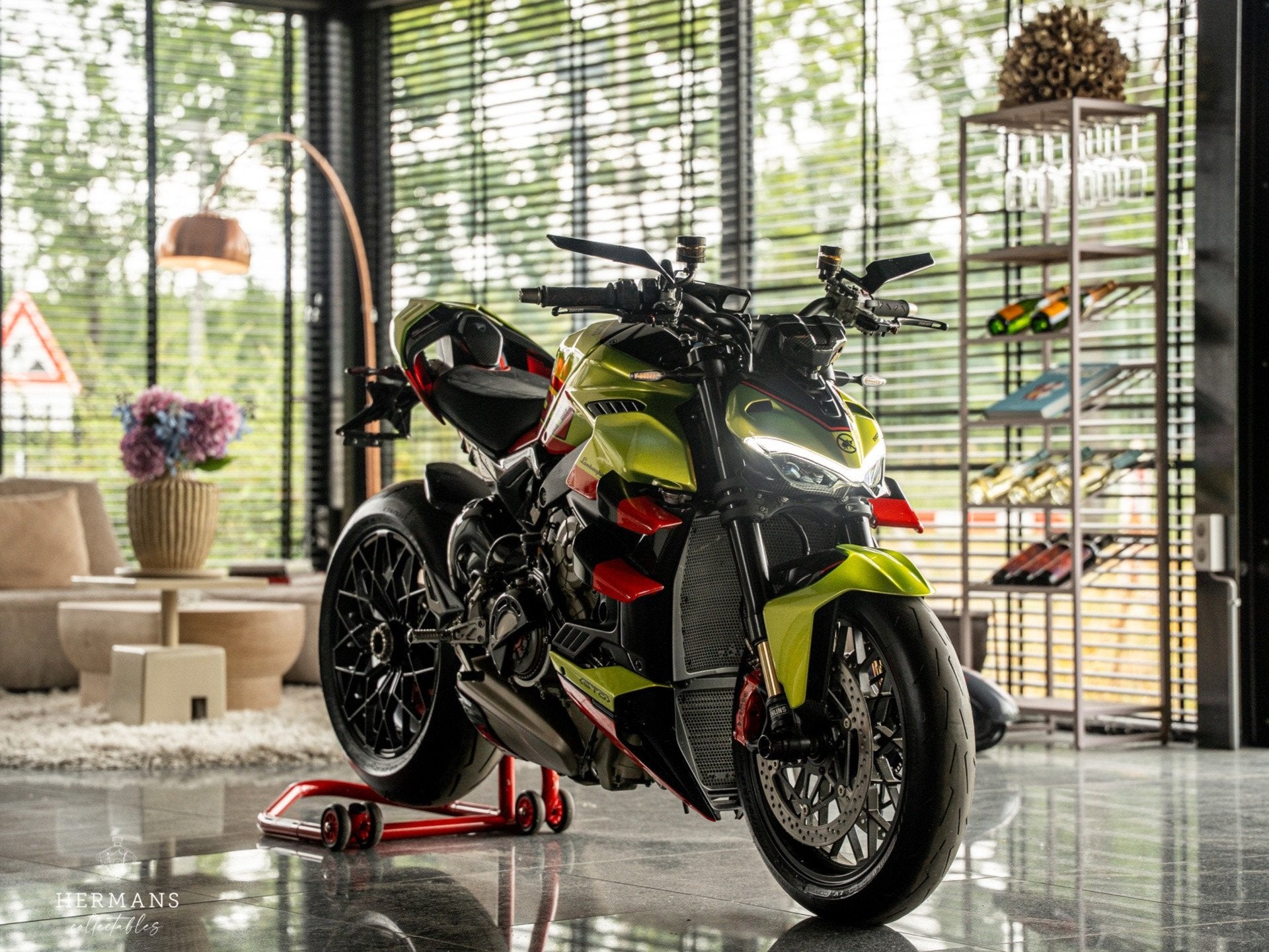 Ducati Tour Streetfighter V4 S Lamborghini / 405 of 630 / Ak, Motoren, Motoren | Ducati, Bedrijf, Meer dan 35 kW, Naked bike, Traction Control