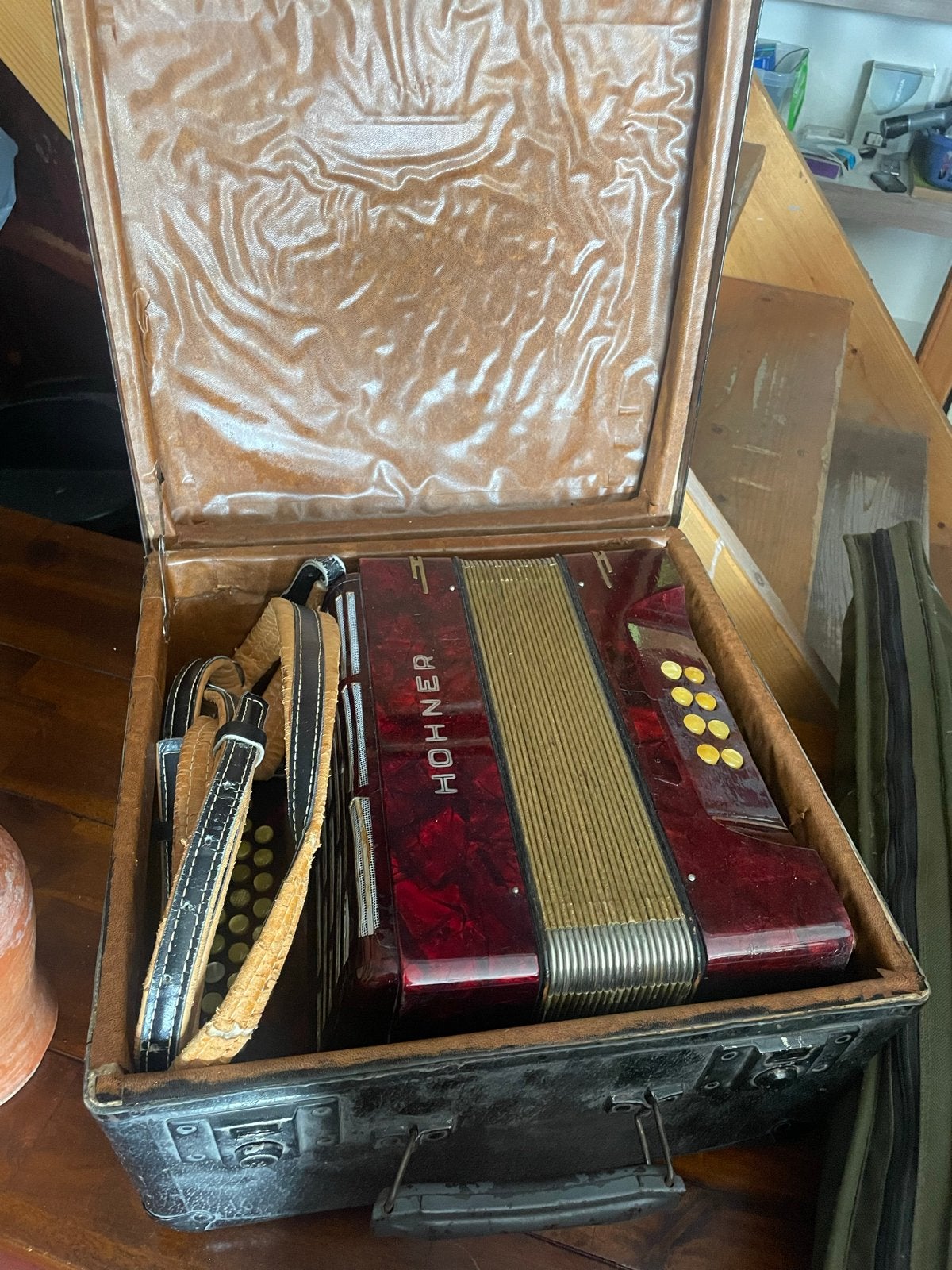 Hohner Accordeon met koffer - Zo goed als nieuw, Overige formaten, Zo goed als nieuw, Met koffer, Hohner