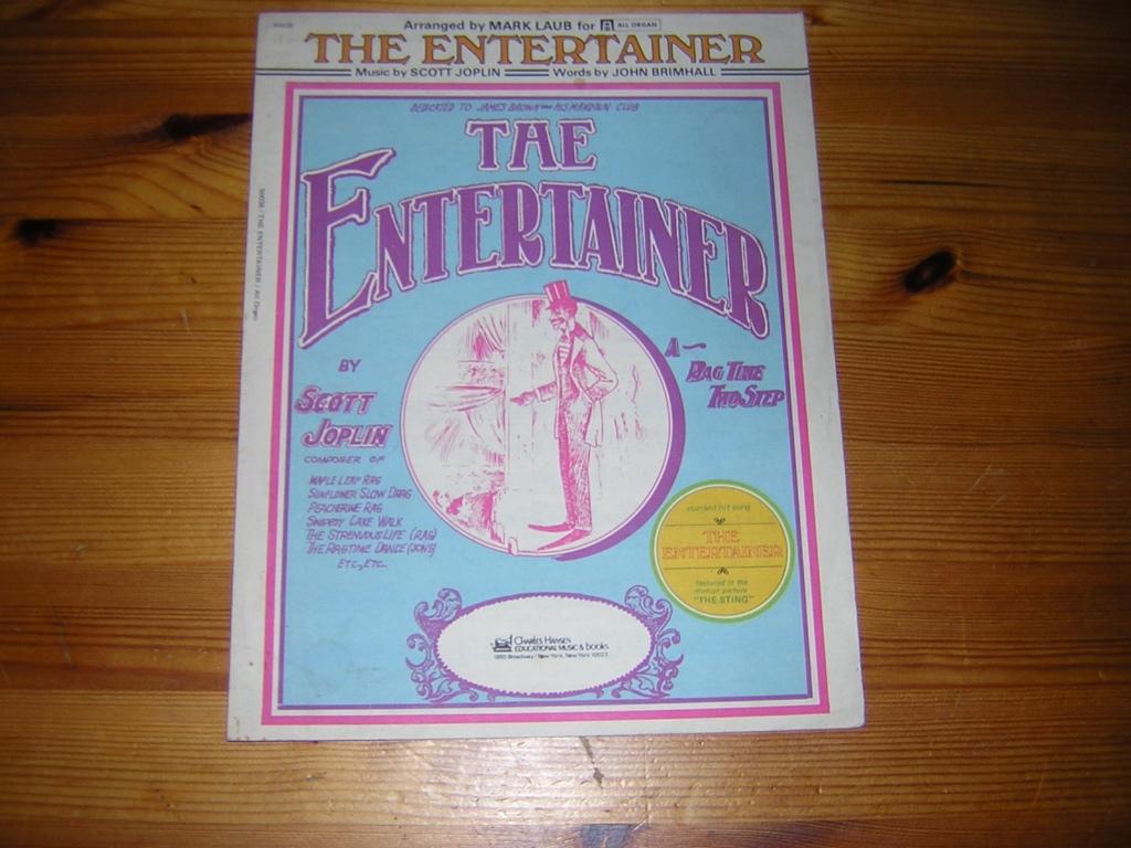 The entertainer - scott joplin, Gebruikt, Gitaar, Ophalen of Verzenden, Artiest of Componist