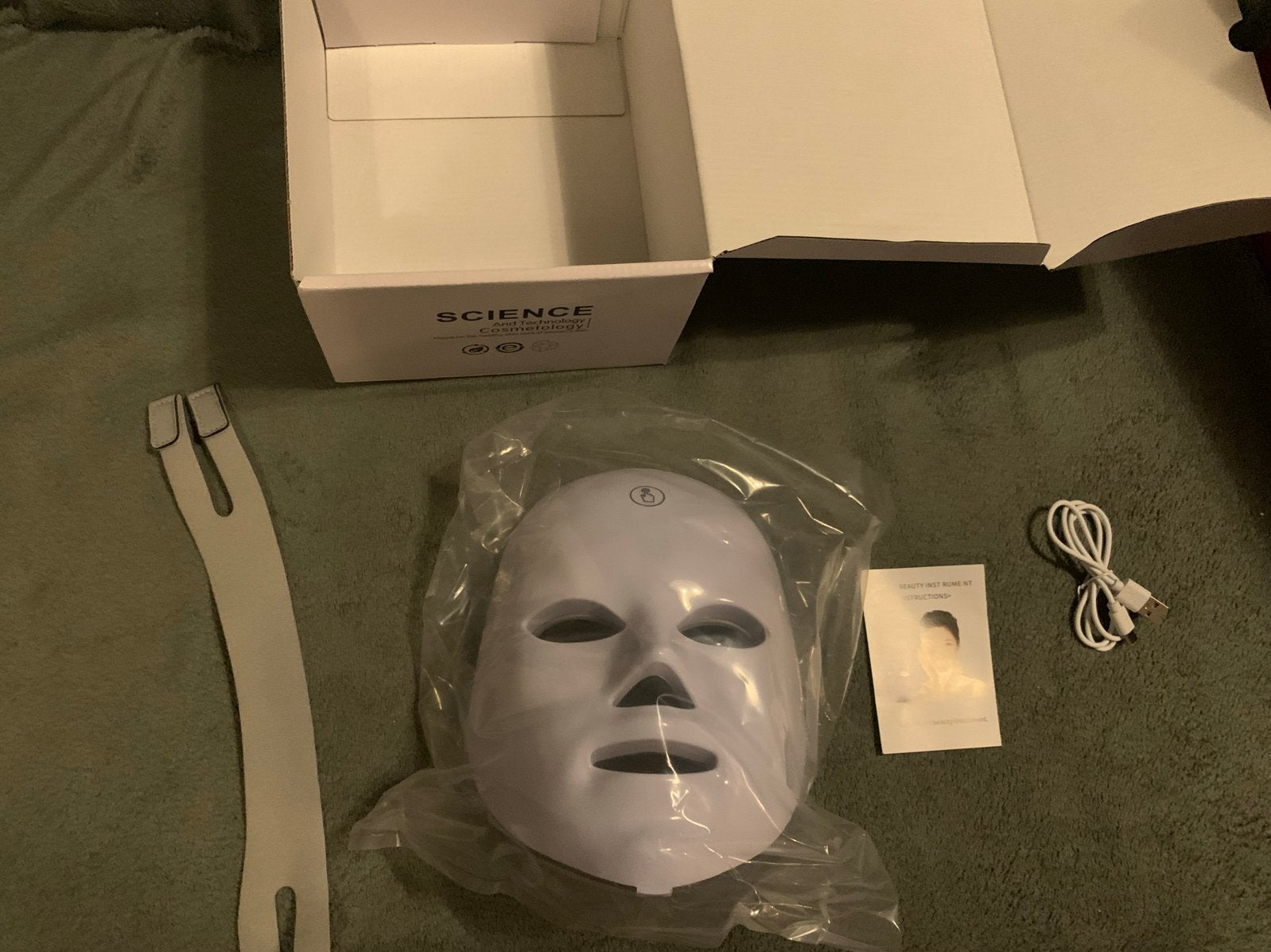 LED Lichttherapie Masker - Gezichtsbehandeling - nieuw, Ophalen, Nieuw, Overige typen