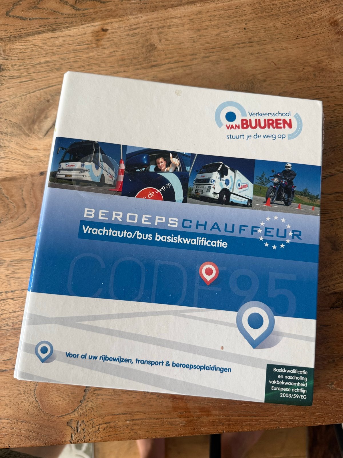 Lesboeken beroepschauffeur vrachtauto/Code 95, Ophalen of Verzenden, Zo goed als nieuw, MBO