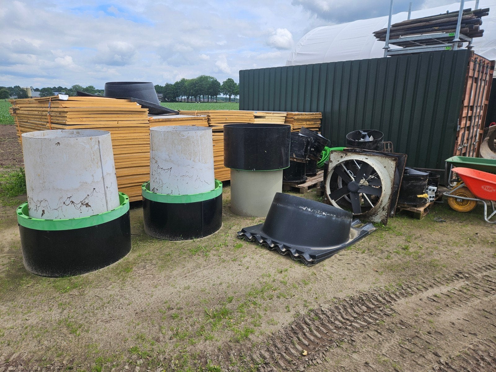 Ventilatoren en klimaatkasten, Ophalen