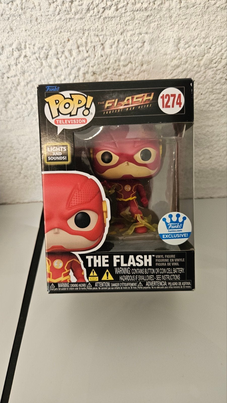 Funko Pop! The Flash (Lights and Sounds) - Exclusief!, Ophalen, Nieuw