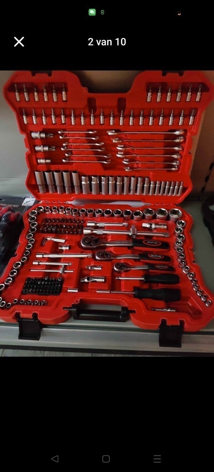 UltraToolz 215 delige professionele doppenset, Auto diversen, Autogereedschap, Ophalen of Verzenden, Nieuw
