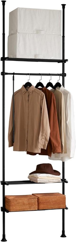 2 x kleding opbergsysteem (telescopisch), Ophalen of Verzenden, Zo goed als nieuw