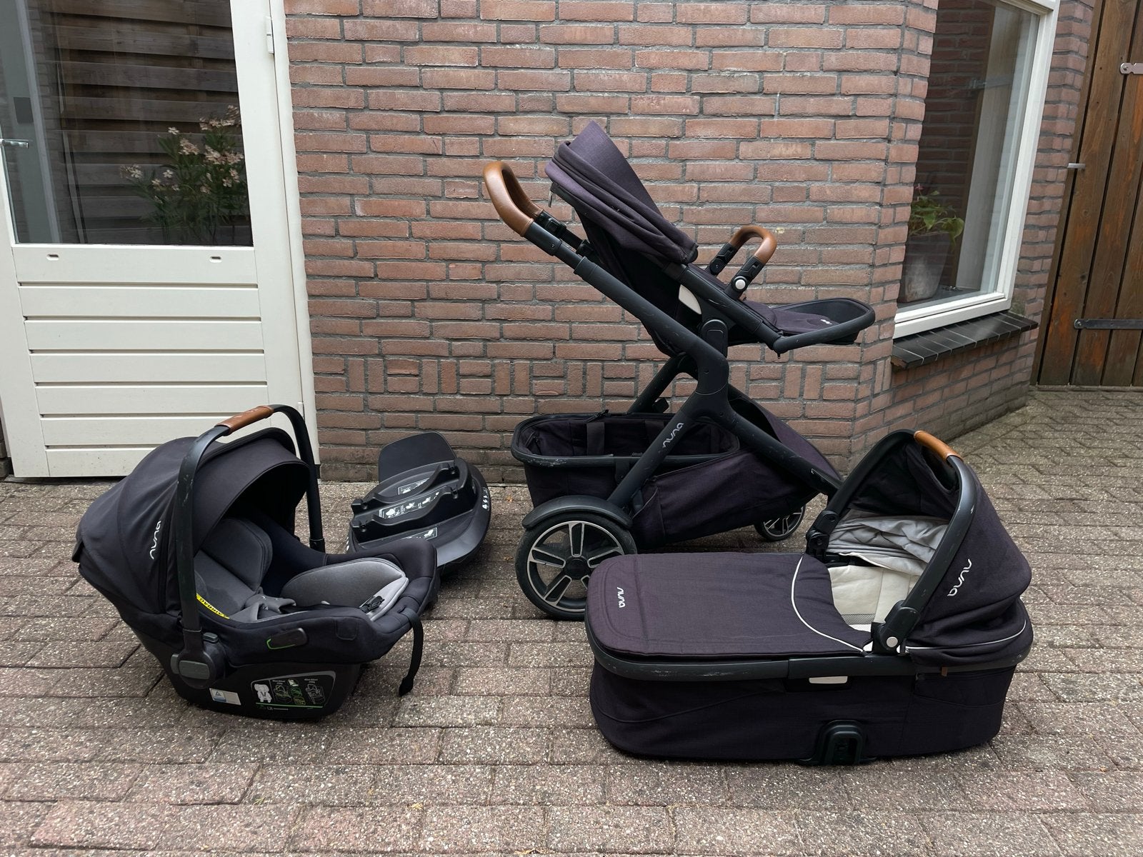 Nuna Demi Grow Wandelwagen met vele extra’s, Kinderen en Baby's, Kinderwagens en Combinaties, Gebruikt, Duowagen, Combiwagen, Ophalen