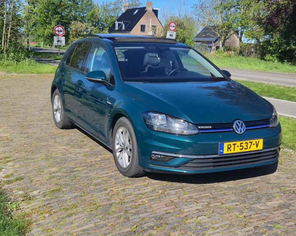 Volkswagen Golf 1.5 TSI 131pk  2018 Groen, Voorwielaandrijving, 1498 cc, Euro 6, 4 cilinders