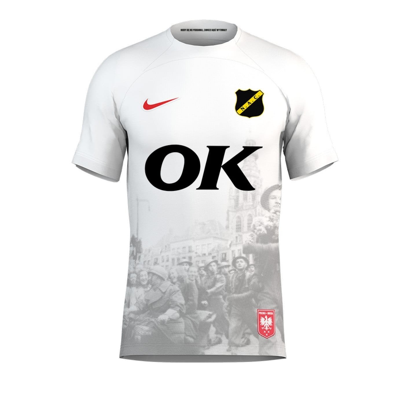 Gezocht: NAC Breda Uitshirt 2024/25 - Maat S, Wit, Nike, Ophalen of Verzenden, Gedragen