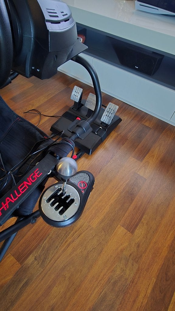 Playseat Challenge + Thrustmaster T300 RS GT + TH8A Shifter, Ophalen, Gebruikt, Playseat of Racestoel, PlayStation 4