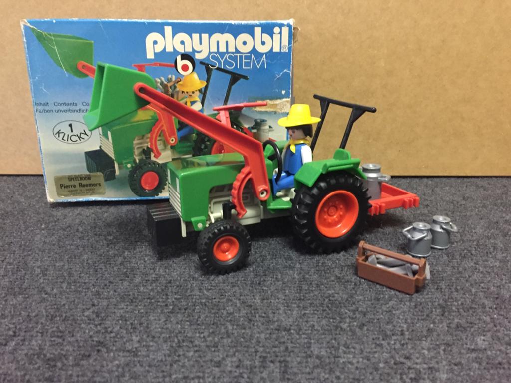 Te koop playmobil traktor, Ophalen of Verzenden, Gebruikt