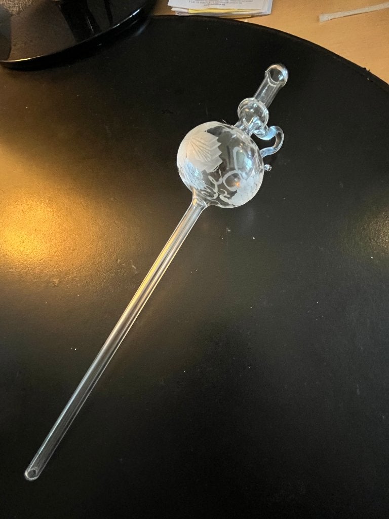 Wijndief geslepen glas, Ophalen of Verzenden, Zo goed als nieuw, Overige typen