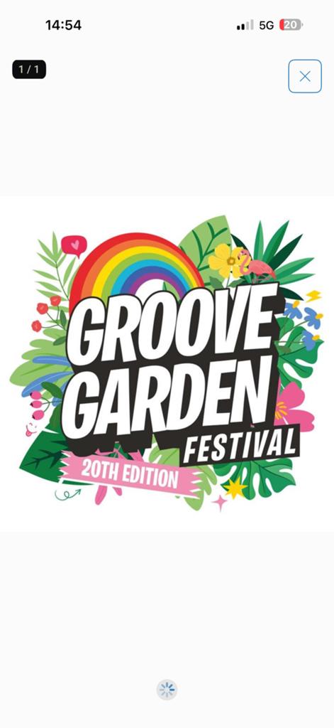 Groove garden ticket zaterdag, Tickets en Kaartjes, Eén persoon