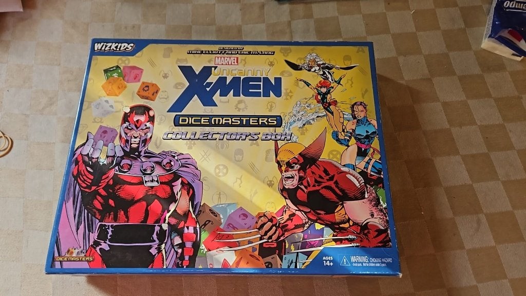 bordspel X-Men Dice Masters strategiespel collectors box, Een of twee spelers, Ophalen of Verzenden, Nieuw