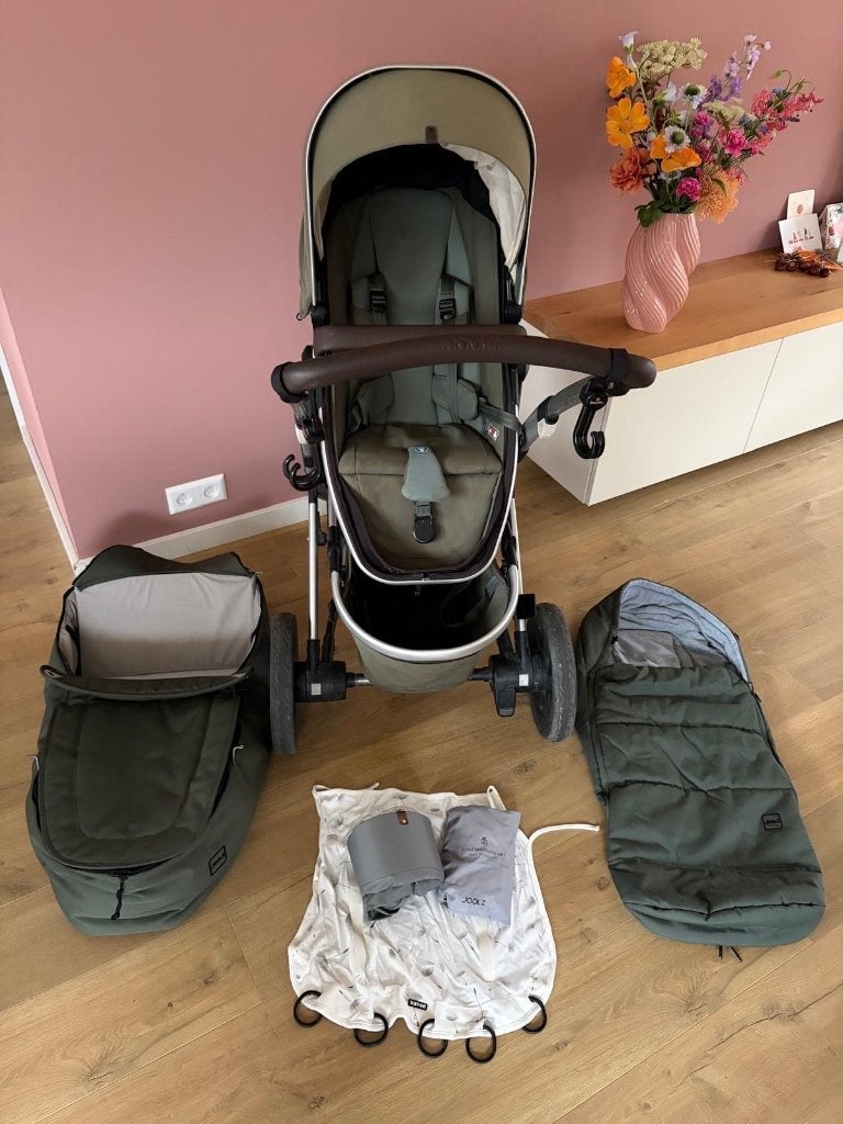 Joolz Geo 2 combiwagen compleet met accessoires, Gebruikt, Combiwagen, Met reiswieg, Ophalen