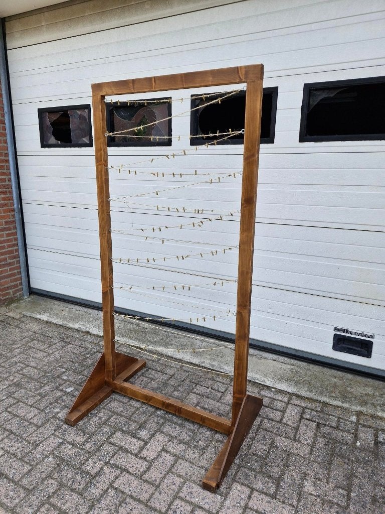 Fotohanger/fotohangrek/ Fotohouder voor bruiloft en feesten, Huis en Inrichting, Ophalen, Zo goed als nieuw