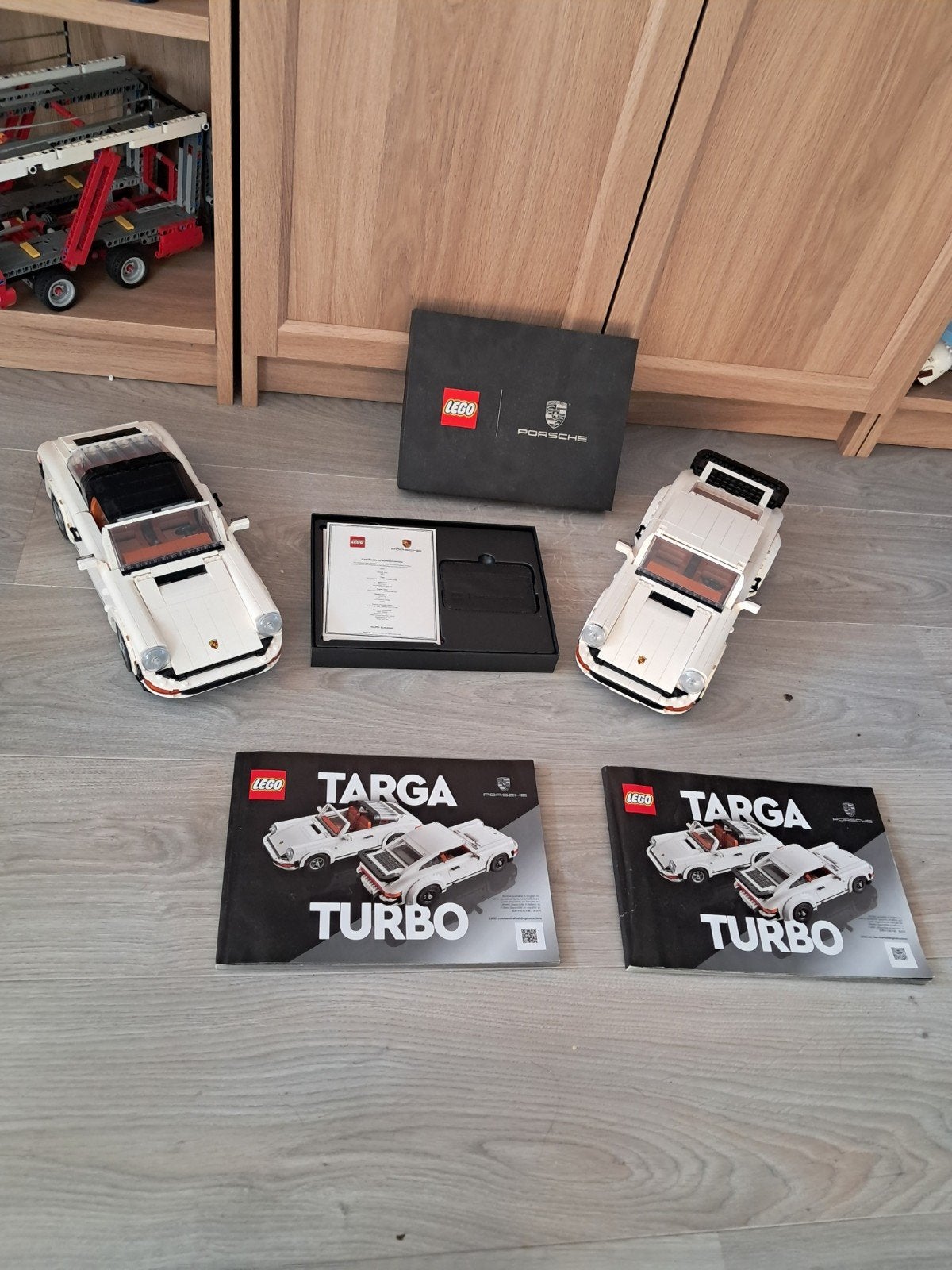 LEGO Porsche 911 Targa/Turbo (10295) - Zo goed als nieuw, Ophalen, Zo goed als nieuw