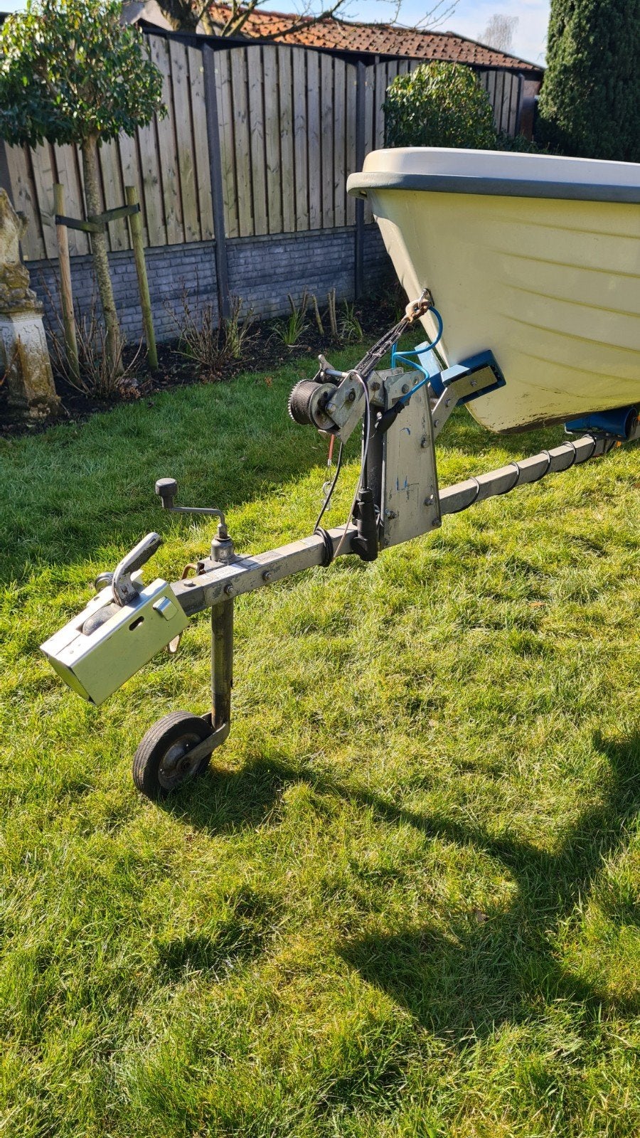 Terhi 440 incl trailer, Ophalen of Verzenden, Zo goed als nieuw, Minder dan 6 meter