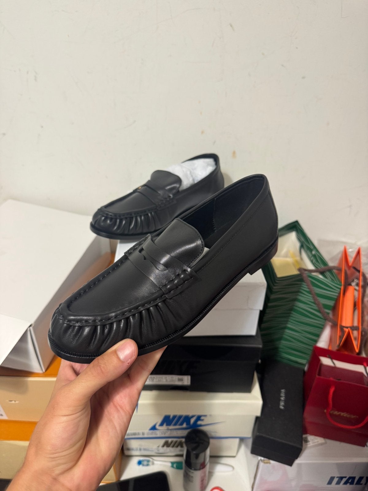 Yves Saint Laurent Penny Loafer zwart, Ophalen of Verzenden, Nieuw, Zwart