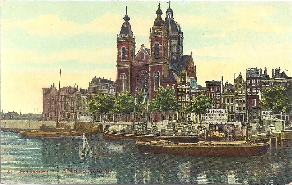 Amsterdam, Verzenden, Voor 1920, Ongelopen, Noord-Holland