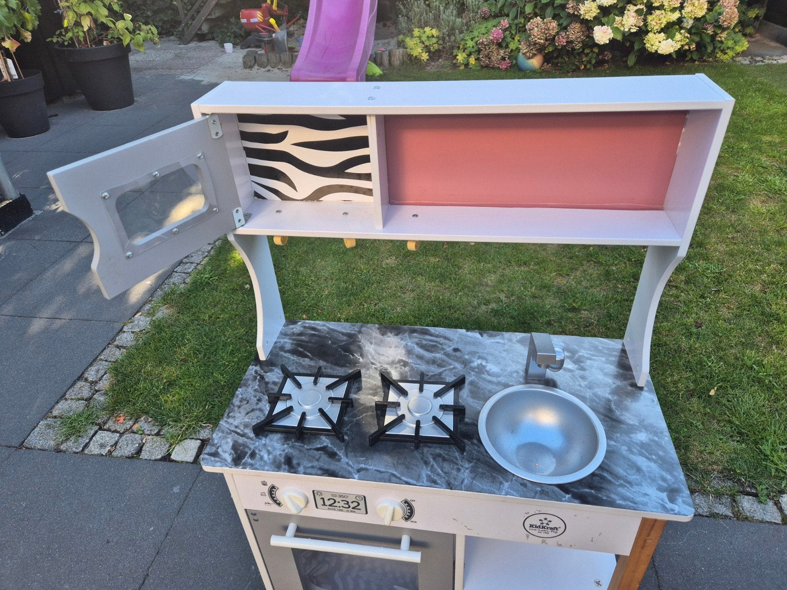 Kinder speelkeukentje met oven en kookplaat, Kinderen en Baby's, Ophalen, Gebruikt