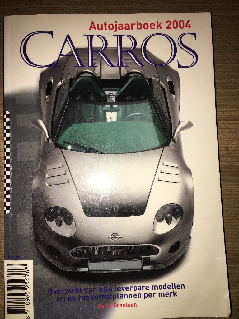 Carros Jaarboek 2004 - Carlo Brantsen, Ophalen of Verzenden, Algemeen