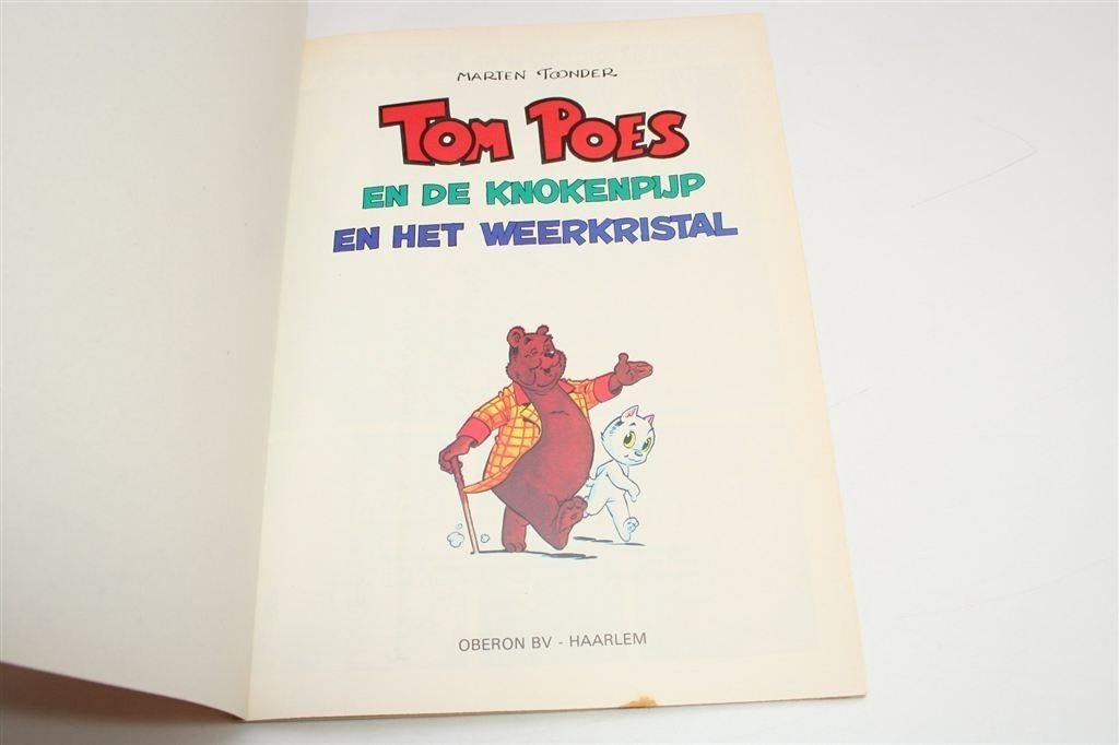 Tom Poes — De Knokenpijp & Het Weerkristal [1982] — Deel 22, Eén stripboek, Ophalen of Verzenden, Gelezen