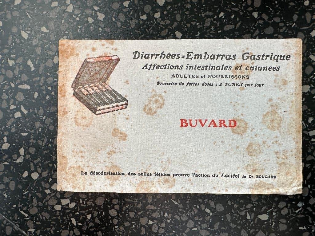 Vloeiblad Buvard diarrhees – Embarres Gastrique. Stokoud., Ophalen of Verzenden, Gebruikt, Overige typen