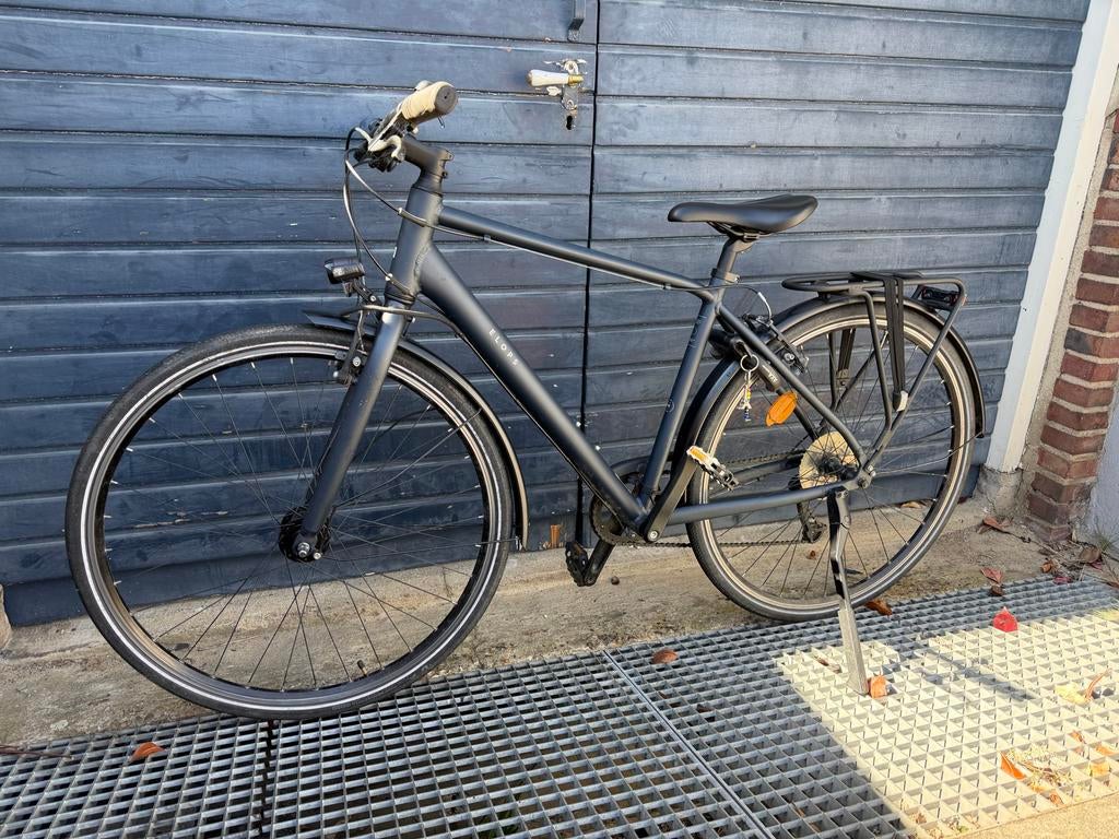 Elops herenfiets Decathlon - Gebruikt, alles werkt prima, Gebruikt, Velgrem, Versnellingen, Ophalen