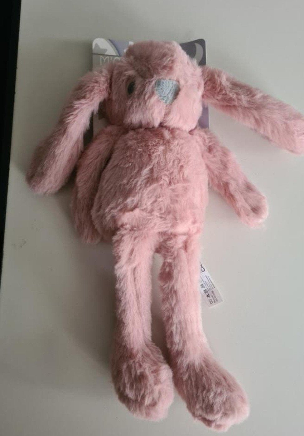 Konijnen/haas knuffel 30 cm nieuw, Overige merken, Ophalen of Verzenden, Middelgroot (20 tot 80 cm), Roze