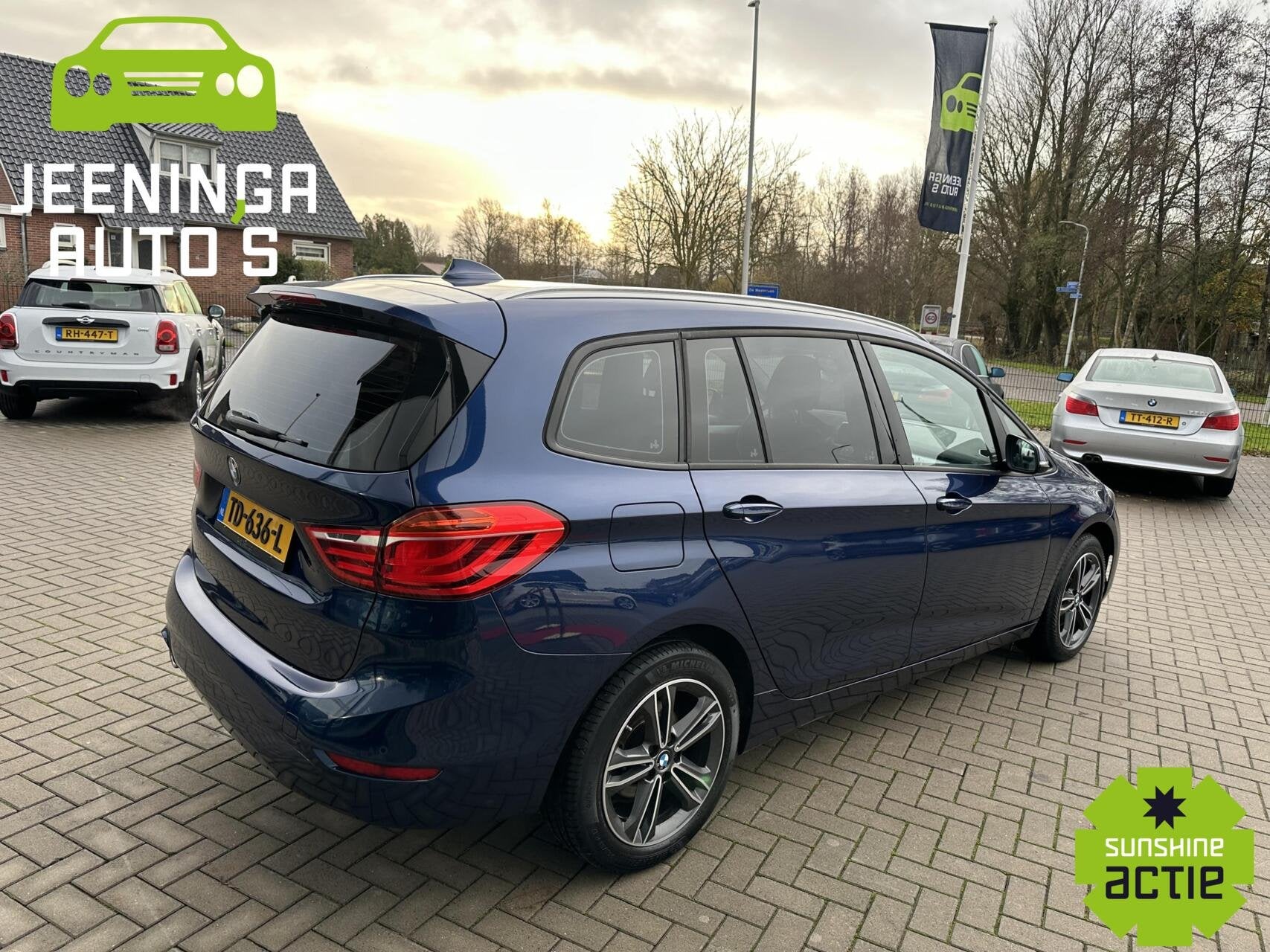 BMW 2-serie Gran Tourer 218i 7p. Corporate Lease Executive|N, Auto's, BMW, Stof, Gebruikt, 2-Serie Gran Tourer, Blauw