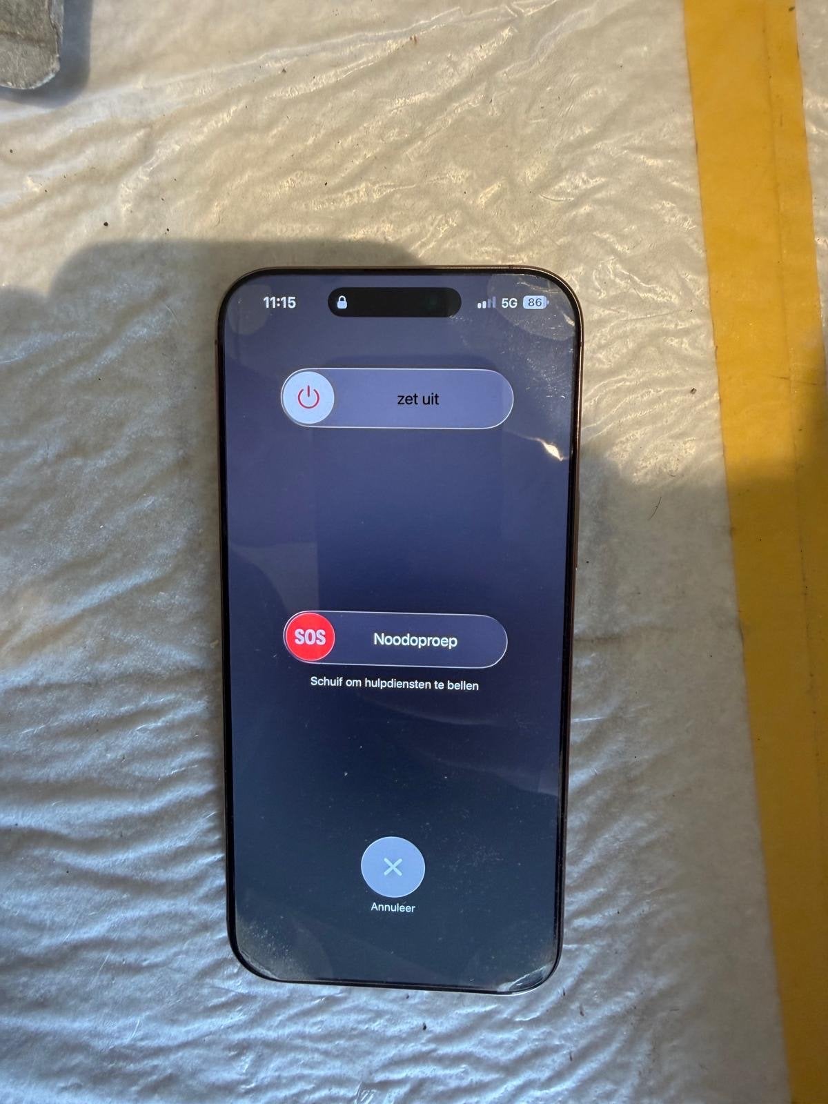 iPhone 16 Pro Max 256GB Goud - Zo goed als nieuw, Telecommunicatie, Mobiele telefoons | Apple iPhone, IPhone 15 Pro Max, Zo goed als nieuw