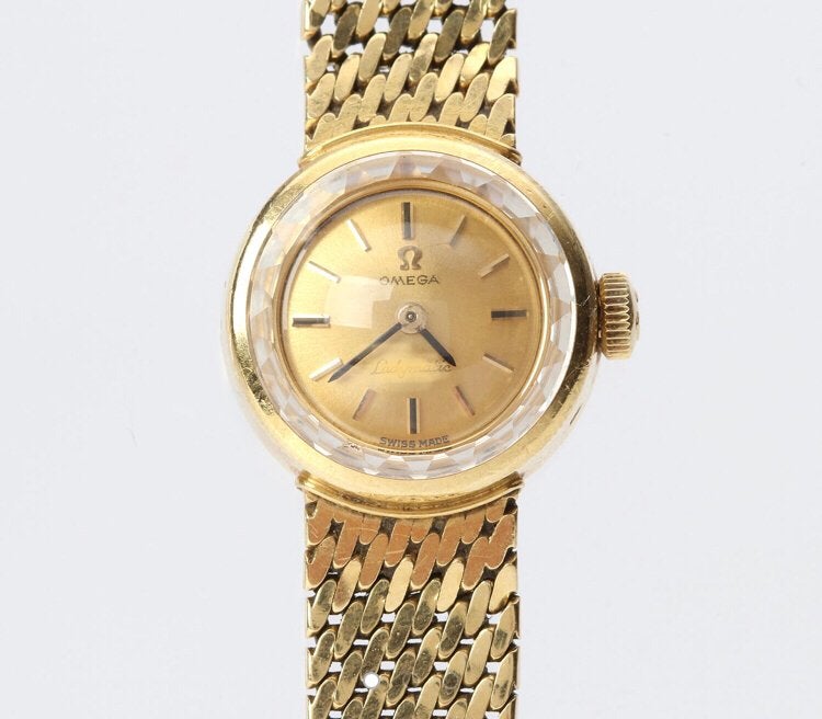OMEGA antiek polshorloge 18K, Gebruikt, Polshorloge, Goud, Goud