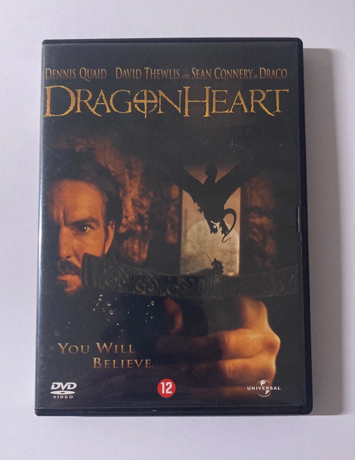DragonHeart, 1996 / DVD / Rob Cohen, Cd's en Dvd's, Engels, Nederlands, Fantasy, Ophalen of Verzenden