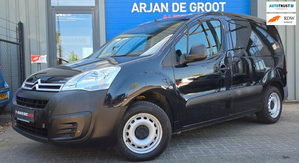 Citroen Berlingo 1.6 VTi Clima Cruise 3 ZITS GRIJSKENTEKEN T, Auto's, Voorwielaandrijving, Stof, Gebruikt, 1295 kg