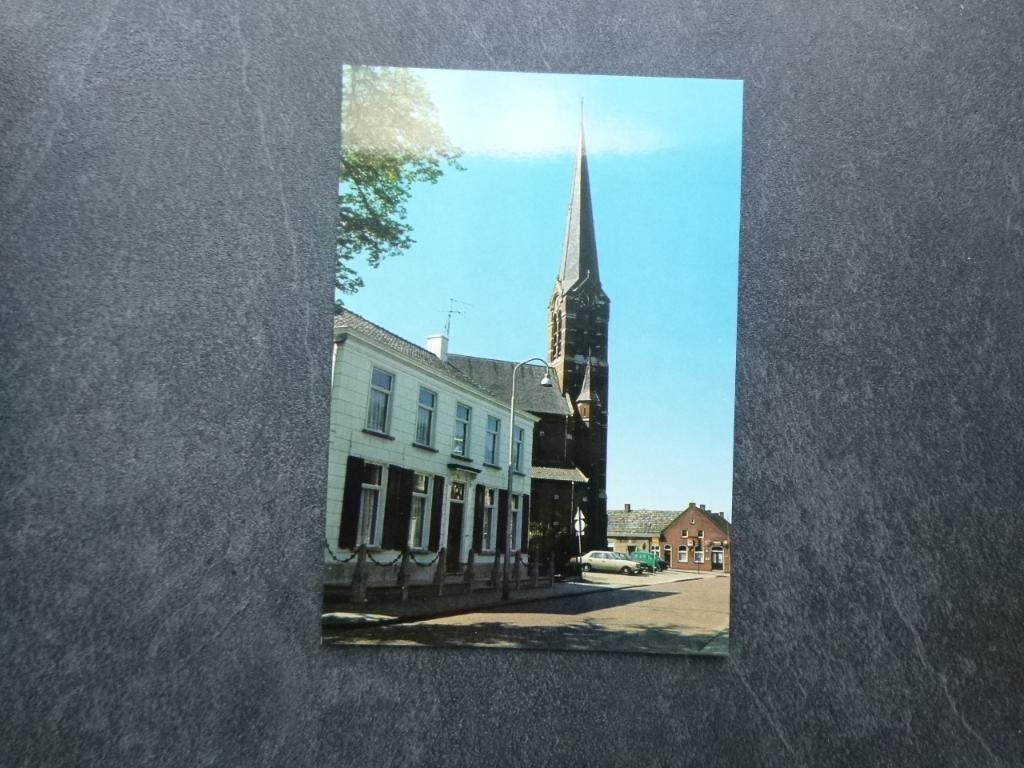 Ossendrecht, rk kerk /auto 1980, Verzenden, 1980 tot heden, Ongelopen, Zuid-Holland