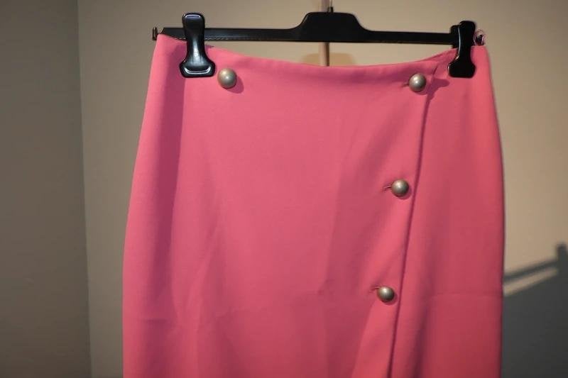 Pinko zuurstof roze rok sier knopen voorkant Als Nieuw It 44, Verzenden, Zo goed als nieuw, Roze, Boven de knie