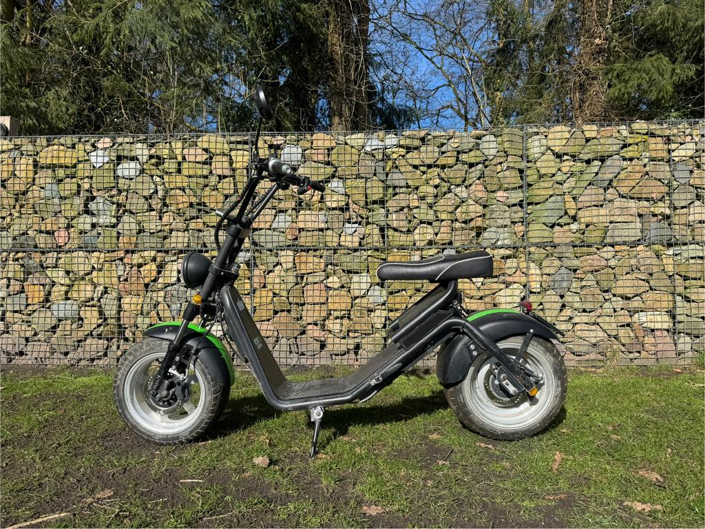 E-Chopper Spyderweelz 2.3 black, Fietsen en Brommers, Snorfietsen en Snorscooters, Ophalen, Gebruikt, Elektrisch, Overige merken