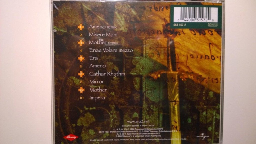 Era - Era, Ophalen of Verzenden, Zo goed als nieuw, Pop, Album
