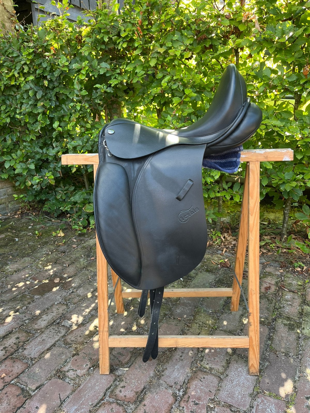 dressuur zadels lexhis kll, L (17.5 inch), Gebruikt, Wijd, Overige merken