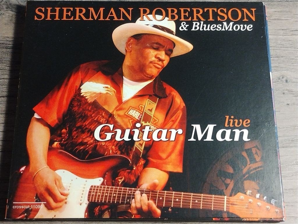 Sherman Robertson & BluesMove - Guitar Man Live, Ophalen of Verzenden, Zo goed als nieuw, Jazz
