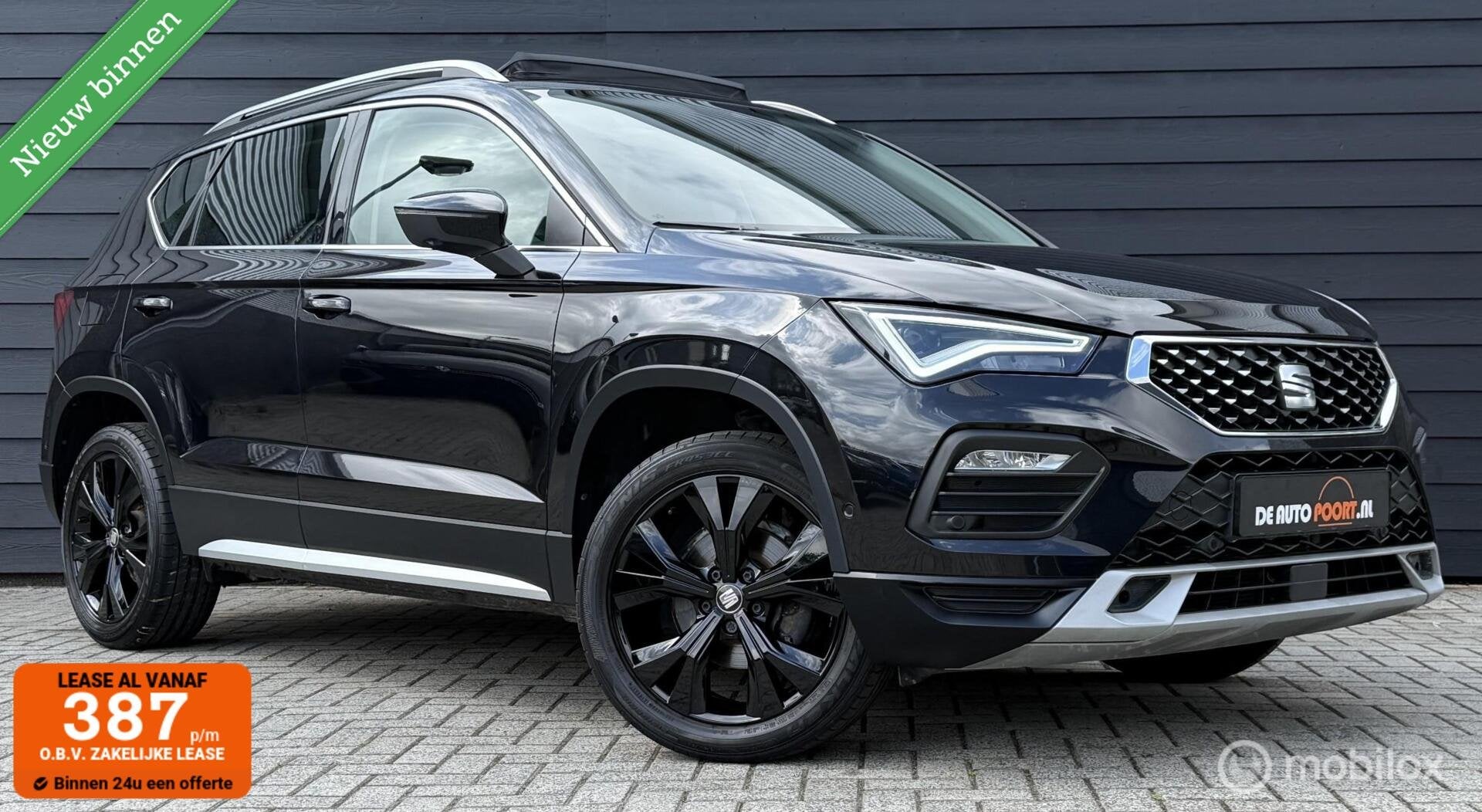 Seat Ateca 1.5 TSI Xperience BNS Pano.dak/Trekhaak/Viritual/, Dealer onderhouden, 15 km/l, 4 cilinders, Ateca