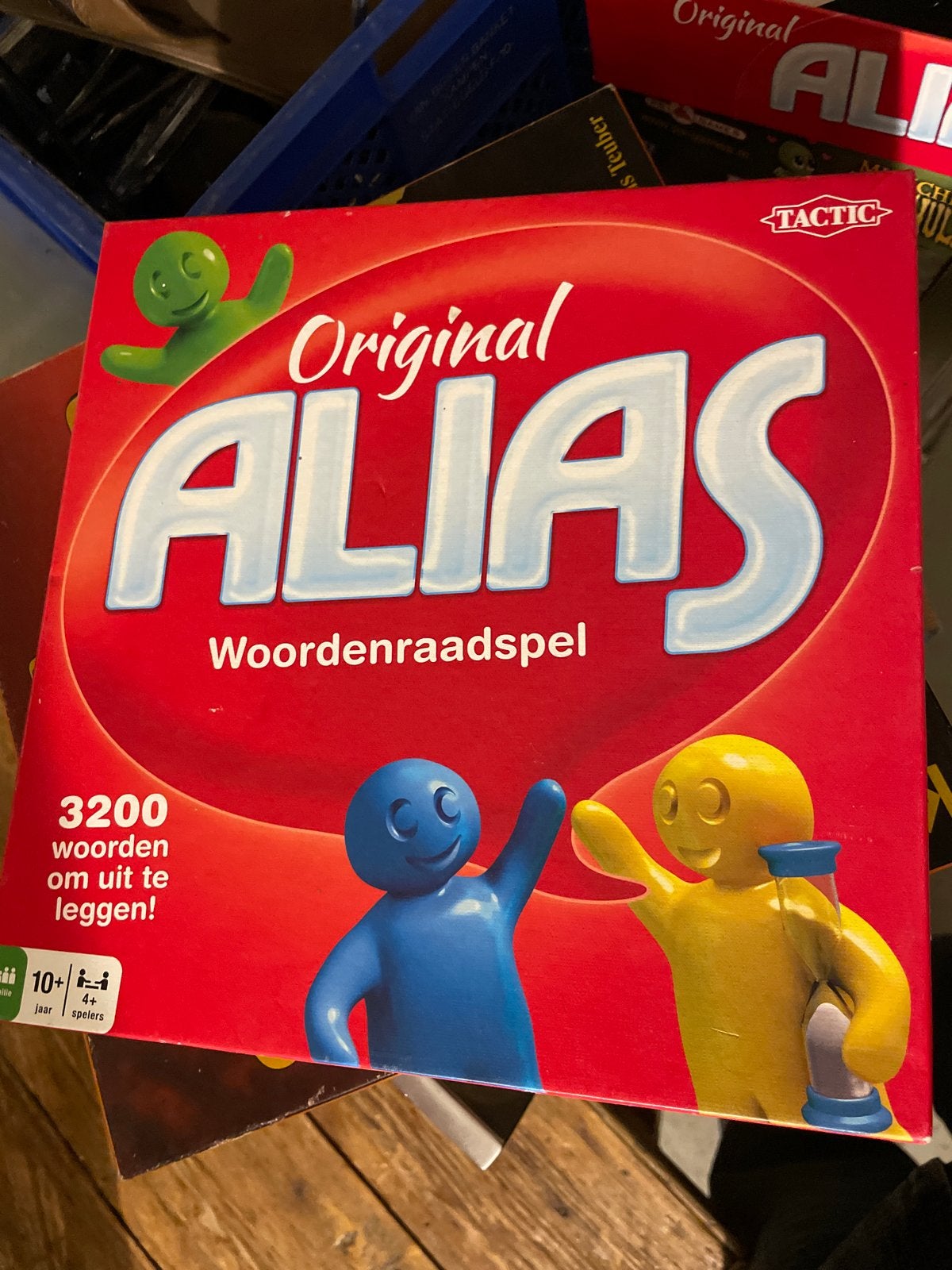 Original Alias Woordenraadspel - Nieuwstaat, Drie of vier spelers, Ophalen of Verzenden, Zo goed als nieuw