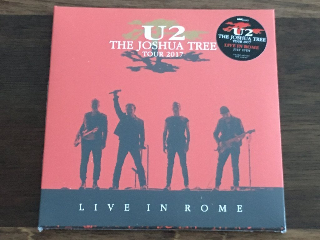 2Cd U2 The Joshua Tree Tour 2017 Live In Rome NIEUW, Pop, Digipak, Ophalen of Verzenden, Live-album